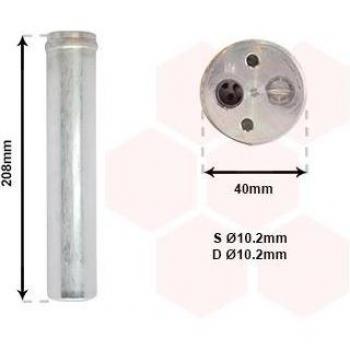 Filtro deshidratante para aire acondicionado VAN WEZEL 5200D094