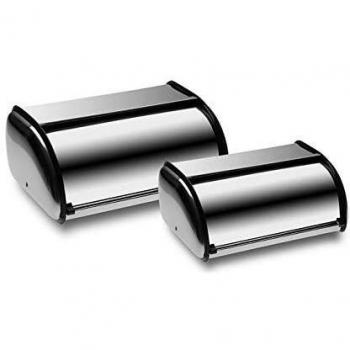 Conjunto de Paneras de Metal BigBuy Home (2 Unidades)