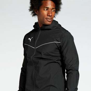Chaqueta de Entrenamiento Puma Teamrise All Weather para Hombre - Color Negro - Talla S
