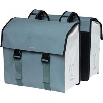 Alforjas Basil Urban Load Impermeable Verde/Beige