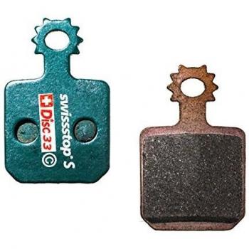 SwissStop - Almohadillas de disco sinterizado unisex, color verde, talla única