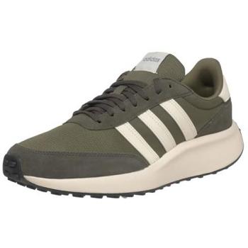 Zapatilla Adidas RUN 70S Verde Casual para Hombre con Cordones, Tela y Suela Plana