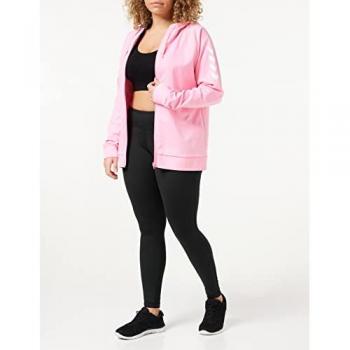 Hummel Women's Hooded Zip Sweatshirt - Hmlgo Cotton, Regular Fit, Pink