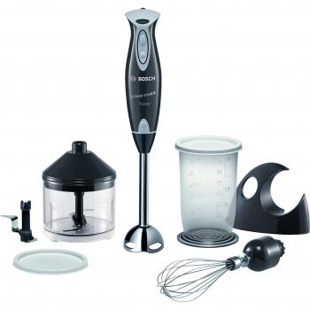 Batidora de Mano Bosch Powermixxo MSM67PE, 750W, 12 Velocidades, Material Plástico, Color Negro