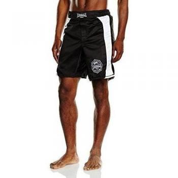 Lonsdale Pentagon Shorts - Pantalones cortos de deporte Hombre, Negro, XX-Large