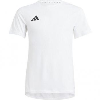 Camiseta adidas Team Infantil Blanco