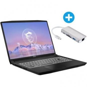 Portátil MSI CreatorPro M16 16 FHD+ i7-13700H 32GB RAM 2TB SSD RTX A3000 Windows 11 Pro