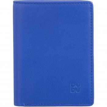 Cartera pequeña de hombre de piel Dudu con titular de tarjeta de crédito, titular de efectivo, delgada, compacta y con protección RFID