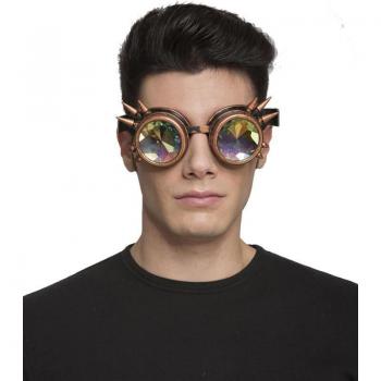 Gafas Steampunk Doradas con Pinchos de My Other Me