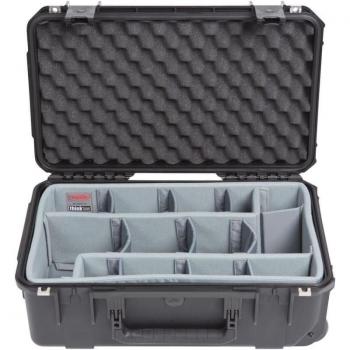 SKB iSeries 3i-2011-7DT Case with Think Tank Designed Photo Dividers, Black, 19.5in x 10.5in x 6in