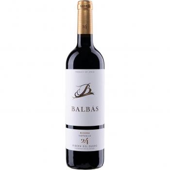 Vino Tinto Balbás Reserva Tempranillo 2018 Ribera del Duero