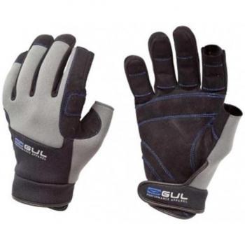 Gul Winter Three Finger Sailing Gloves - Black/Charcoal XL