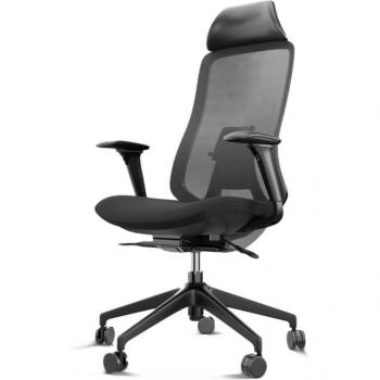 Silla de Oficina Ergonómica Spacio Asmara Negra