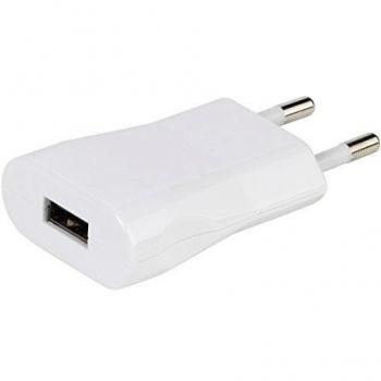 Vivanco Cargador con Puerto USB-Conector Blanco