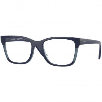 Vogue Eyewear VO5556 col. 3141 Women's Eyeglasses Blue Size 51 (Frame Only) - Blue Light Block Available