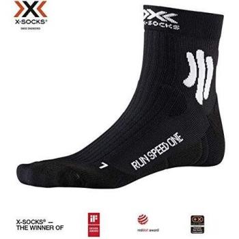 X-Socks Run Speed One Socks, Unisex Adulto, Opal Black, 35-38