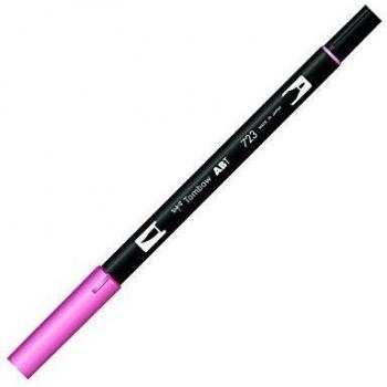 Rotulador Abt Dual Brush 723 Pink Tombow