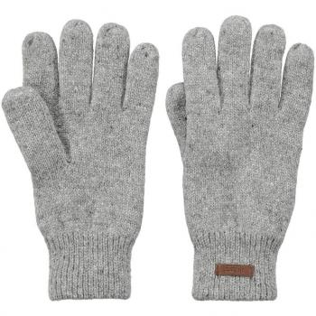 Barts Haakon Men's Lambswool Gloves - Grey - Size M/L