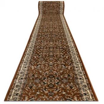 Alfombra de Pasillo Heat-Set Royal ADR 1745 Marrón 80x390 cm
