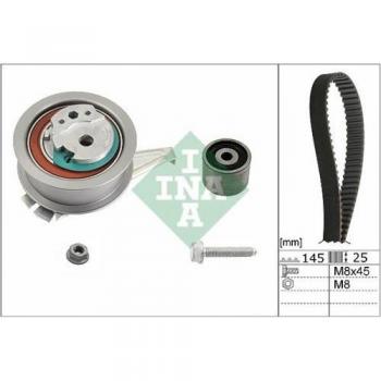 Juego de correas de distribución INA 530 0665 10 - Kit de correa de distribución con componentes de alta calidad, diseñado para un rendimiento óptimo en vehículos, incluye todas las piezas necesarias para la instalación y garantiza durabilidad y fi