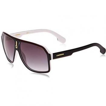 Carrera Unisex-Adult's 1001/S 9O Sunglasses, Black White, 62