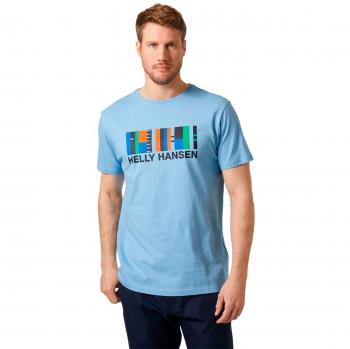 Camiseta Hombre Shoreline 2.0 Celeste de Helly Hansen