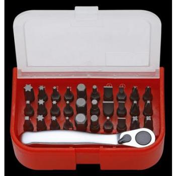 Juego de tubos SONIC 101002 Torx interior 10 piezas, Acero cromo vanadio, Aluminio, 1/4 cuadrado
