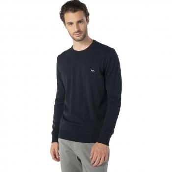 Harmont & Blaine Blue Round-neck Knitwear Sweater for Men, Size S