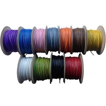20 m gris 1,5 mm 21 Amp 12 V Automotive Cable de alambre azul marino