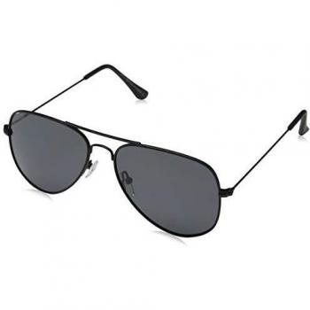 Aviator Montana Black Polarized Sunglasses MP94F