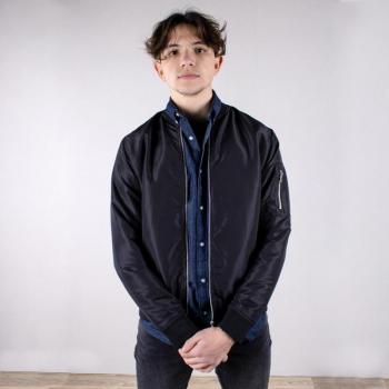 Cazadora bomber Jack & Jones Mash marino para hombre