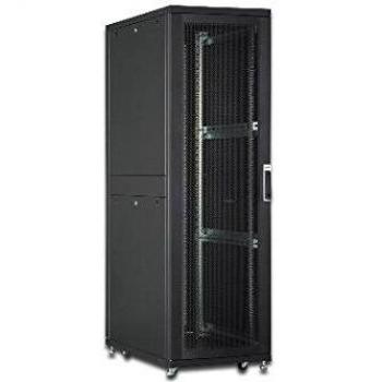 Armario para servidores DIGITUS 19 pulgadas 42U - 80x100 cm - Serie Unique - Capacidad de carga 1000 kg - Profundidad útil 875 mm - Negro