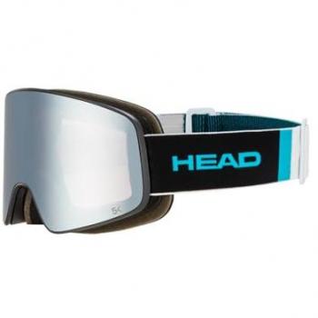 Head Máscara de Esquí Horizon 5k Race - Gafas de esquí con lente naranja 5K Chrome, categoría de protección CAT1-2, diseño aerodinámico, sistema de ventilación anti-vaho, compatible con