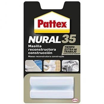 Pattex Nural 35 Masilla Reconstructora de Materiales de Construcción, Blanco, 50 gr