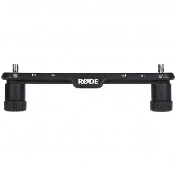 Barra Estéreo RODE SB20 - Soporte para Micrófonos con Distancia de 20cm para Configuraciones XY y ORTF, Color Negro