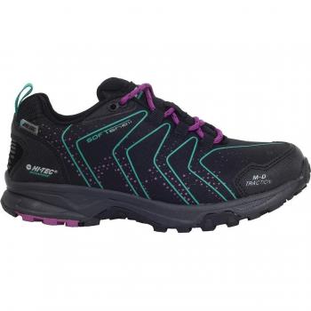 Zapatillas de Senderismo Impermeables para Mujer Hi-Tec Roncal Low WP Color Negro