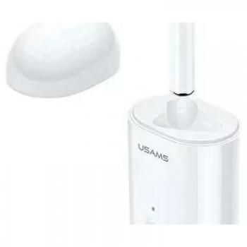 Auricular Bluetooth 5.0 Izquierdo Inalámbrico con Estuche de Carga Blanco - Usams US-LB001