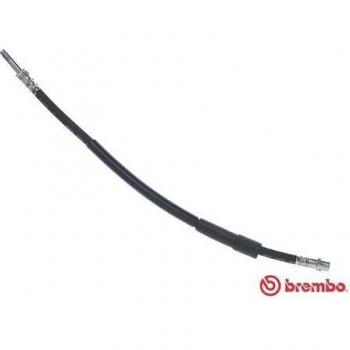Latiguillo de freno BREMBO T 50 072 con características de alta resistencia, diseño específico para vehículos, materiales de calidad superior que garantizan durabilidad y rendimiento óptimo en el sistema de frenos