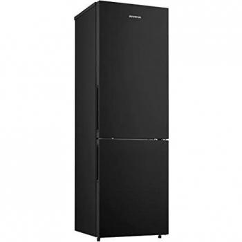 INFINITON FGC-893PZ - Frigorífico Combi, Puerta pizarra, No Frost, 320 litros, Clase energética A++/E, Botellero cromado, Luz LED interior