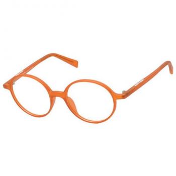 Italia Independent II 5405 Kids' Orange Eyeglasses Frame 42mm - Blue Light Block Available