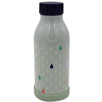 Petit Monkey - Botella isotérmica Drops verde