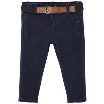 Vertbaudet - Vaqueros - Trapecio o Corte en A - para bebé niño Azul Oscuro 68 cm