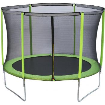 Masgames Cama Elástica Force 305 con Red de Seguridad y Escalera