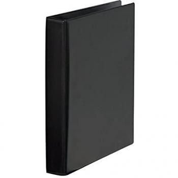 Carpeta de anillas x 25 mm PVC Folio Color negro