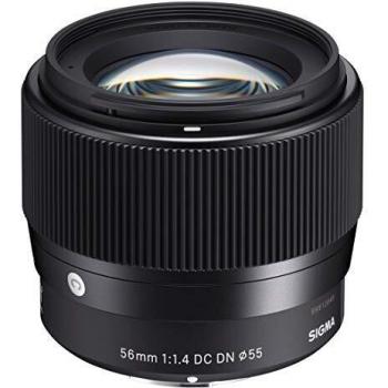 Sigma 56mm-F/1.4 (C) AF DC DN Lens with Canon EF-M X Mirrorless Mount