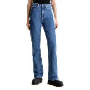 Calvin Klein Women's Blue Straight Fit Jeans, Size W27 L32