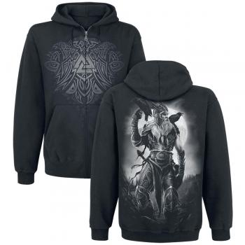 Toxic Angel Odin Sudadera capucha con cremallera Negro