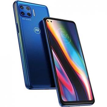 Motorola Moto G 5G Plus - Smartphone 64GB, 4GB RAM, Dual Sim, Surfing Blue