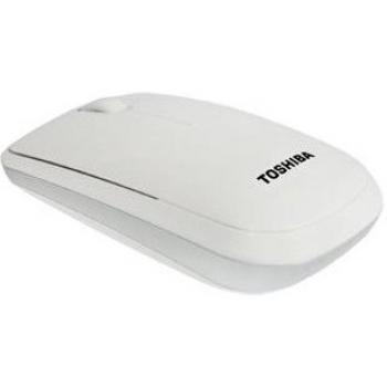Toshiba PA5155E-1ETW - Ratón óptico inalámbrico, color blanco