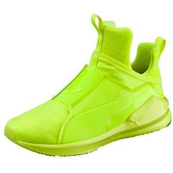 Puma - Zapatos de cordones para mujer Amarillo amarillo